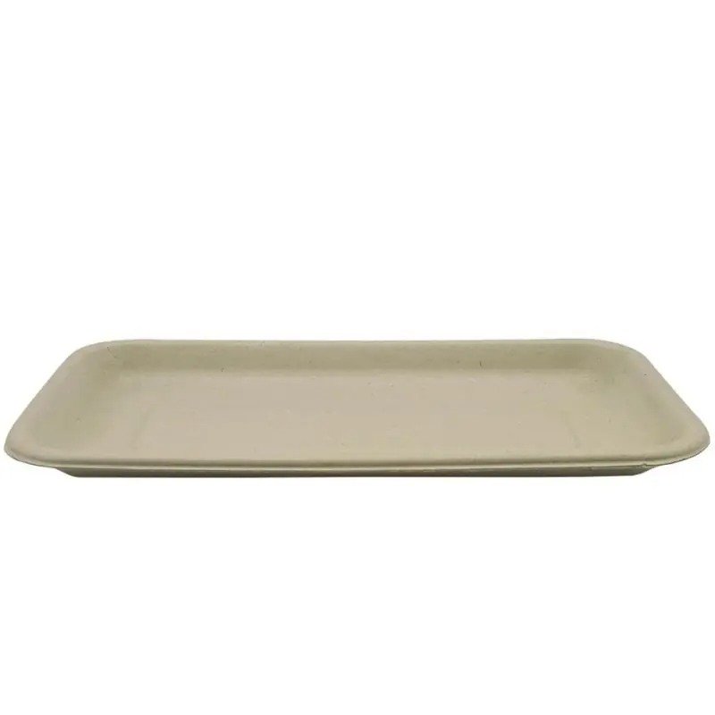 BANDEJA RECTANGULAR DE FIBRA DE TRIGO