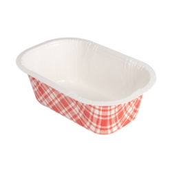 BARQUILLAS TERMOSELLABLES VICHY 480 ML 390 G/M2 + 25 G/M2 PET 16 x 10 x 5,5 cm BLANCO CARTÓN