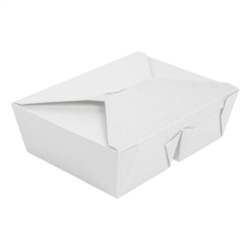 CAJAS AMERICANAS 2 COMPART."THE PACK" 990 +990 ML 19,6 x 14 cm (inf.) x 6,2 cm (h )MICRO/BLANCO
