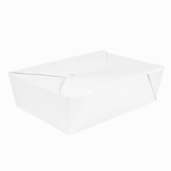 CAJAS AMERICANAS MICROONDABLES "THE PACK" 1980 ML 19,6 x 14 x 6,2 cm BLANCO