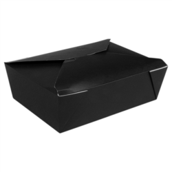 CAJAS AMERICANSA MICROONDABLES "THE PACK" 1980 ML 19,6 x 14 x 6,2 cm NEGRO