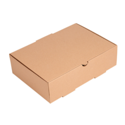 CAJAS COMIDA PARA LLEVAR "UNIVERSAL" "THE PACK" 26 x 18 x 7 cm NATURAL CARTON MICROCANAL