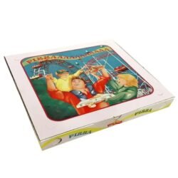 CAJAS DE PIZZA Modelo Francia - Família 500 x 500 x 50 mm (interior)