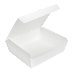 CAJAS "LUNCH BOX" TAPA "THE PACK" 1500 ML (48 oz) 21 x 18 x 5,5 cm BLANCO
