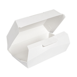 CAJAS "LUNCH BOX" "THE PACK" 22 x 13 x 7,5 cm ( M ) BLANCO