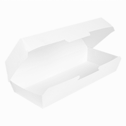 CAJAS "PANINI,KEBABS,DURUMS" "THE PACK" 26,5 x 12,2 x 7 cm BLANCO