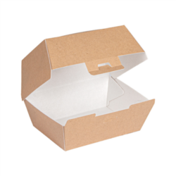 CAJAS PARA FRITOS "THE PACK" 14,5 x 10,5 x 9 cm NATURAL