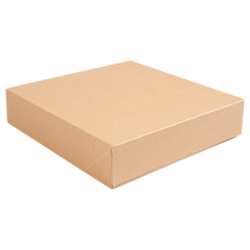 CAJITAS MULTIUSO "THE PACK" 23 x 23 x 5 cm MARRÓN Apertura frontal