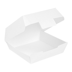 CONCHAS HAMBURGUESA "THE PACK" 14,2 x 13,7 x 6,1 cm(L) BLANCO