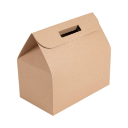 MALETAS DE COMIDA PARA LLEVAR "THE PACK" 30 x 18 x 30 cm NATURAL CARTÓN MICROCANAL
