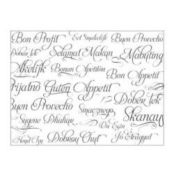 MANTEL BUEN PROVECHO/ BON PROFIT 30 x 40cm