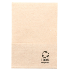 SERVILLETAS MINISERVIS ECOLABEL 1 CAPA "FEEL GREEN" TISSUE RECICLADO 23G/M2