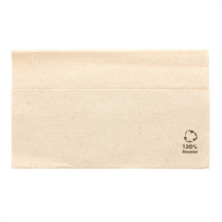 SERVILLETAS MASTER SERVIS ECOLABEL 1 CAPA "FEEL GREEN" 23 G/M2 33 x 33 cm NATURAL TISSUE RECICLADO