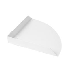 TAKEAWAY/ FAST FOOD PALA CRÊPE "THE PACK" 17 x 17 x 2,5 cm BLANCO CARTÓN NANO-MICRO