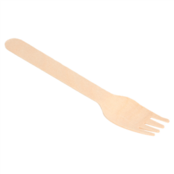 TENEDORES ¨WOOD¨ MAKAN NATURAL MADERA