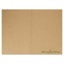 MANTEL INDIVIDUAL "MAKE EVERYDAY EARTH DAY" / TAMAÑO: 30 x 40 cm. / GRAMAJE: 80 gr.