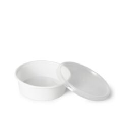 TARRINAS REDONDAS CON TAPA SEPARADA 250 c.c.