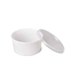 TARRINAS REDONDAS CON TAPA SEPARADA 450 c.c