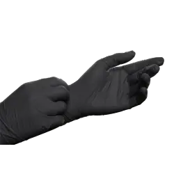 Guantes de Nitrilo Negro Premium Talla S (1.000 uds)