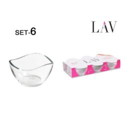 SET 6 BOLS 7cm-65cc "VIRA" 12u/c