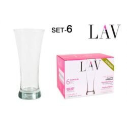SET 6 VASOS CERVEZA 380cc SORGUN 4u/c
