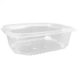 Tarrinas Ovaladas rPET 1500ml 225 x 185 x 65mm (200 uds)