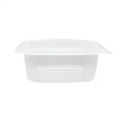 Tarrinas PP reutilizables 500ml 140 x 125 x 55mm (600 uds)