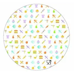 Tapa para Envase circular de aluminio de 1000cc y 1440cc 201mm (500 uds)